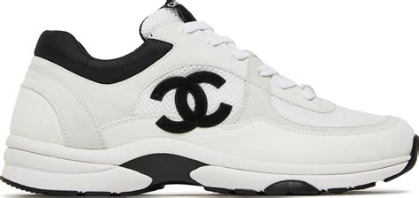 chanel sneakers black and white|Chanel sneakers cost.